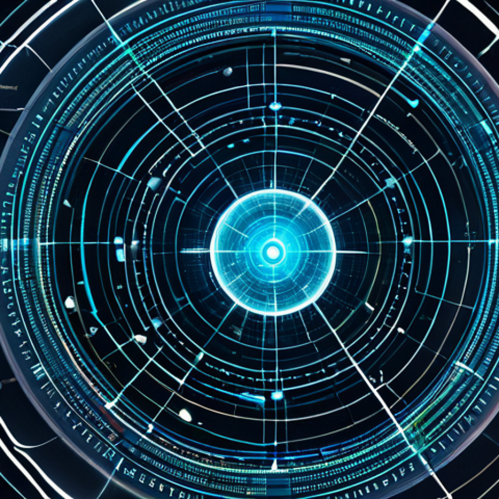 A confident, diverse professional speaker, fully clothed in a modest, dark business suit, stands on a stage. They make eye contact with the audience and gesture with one hand towards a large, vibrant, and clear data visualization displayed on a screen behind them. The visual is an abstract yet professional infographic, not text-heavy, illustrating a complex Big Data concept like a neural network or a data flow. The setting is a modern, well-lit academic conference hall with rows of seats. High-resolution, professional photography, soft studio lighting, natural pose, perfect anatomy, correct proportions, well-formed hands, proper finger count, natural body proportions, appropriate attire, professional dress, safe for work, appropriate content, family-friendly.