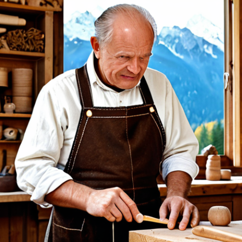 빅데이터 기술자와 데이터 품질 보장 사례 - Bavarian Craftsmanship**

A master woodcarver in a traditional Bavarian workshop, fully clothed in a...
