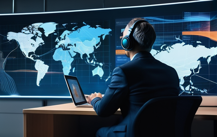 빅데이터 기술자의 글로벌 네트워킹 팁 - **Prompt:** A group of diverse Big Data Engineers, comprising men and women of various ethnicities a...