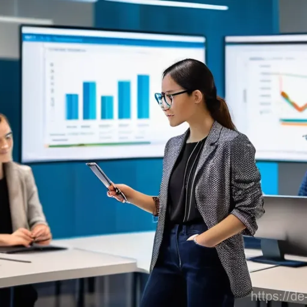빅데이터 기술자를 위한 프로그래밍 언어 추천 - **Prompt 1: The Versatile Python Data Analyst**
    "A modern, brightly lit office or collaborative ...
