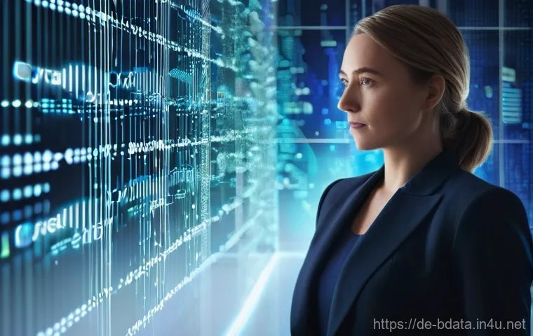 빅데이터 분석 도구 무료 유료 비교 - **Prompt:** A dynamic and epic wide-shot photograph of a diverse team of five data scientists, all p...