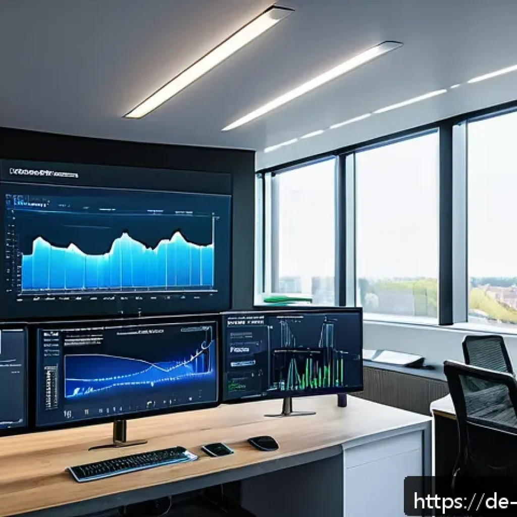 빅데이터 실무에서의 스트리밍 데이터 처리 - A modern corporate office environment showcasing a team of diverse German IT professionals collabora...