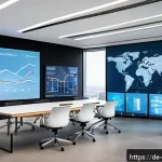 빅데이터 기술자와 클라우드 기반 데이터 분석 - A modern corporate office environment in Germany, showcasing a diverse team of professionals collabo...